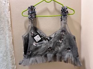 Elegant Grey Lehenga Choli