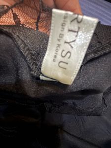 Elegant Black Top oversized style