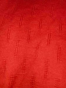Red Woolen Top