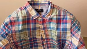 M&amp;S Plaid Button-Down Shirt