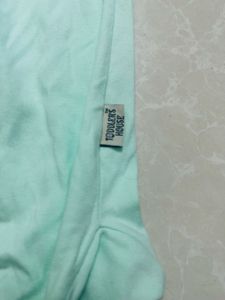 Baby Blue Hooded Romper