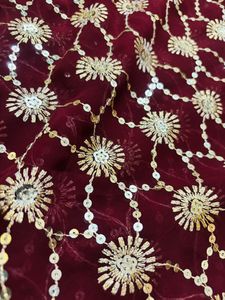 amazing worked saree