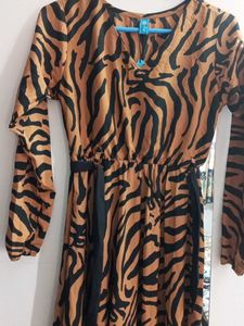 Animal Print Maxi Dress