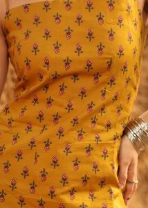 nishorama mustard noodle strap corset kurti