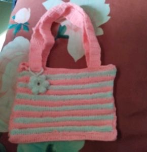 Handmade Crochet Tote Bag