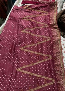 Heavy Bandhani Saree