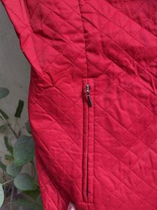 Red Quilted Vest