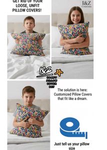 Perfect Fit Promise: Custom-Sized Pillow Covers