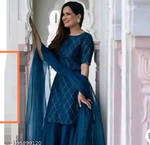 Kurty Set Eith Sarara And Duppata