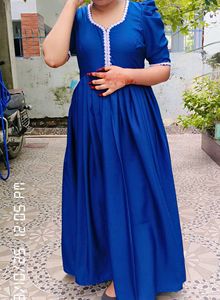 Elegant Navy Blue Dress