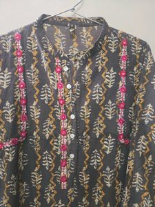 Printed Cotton Kurta