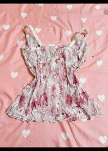 Floral Lace Cami Top