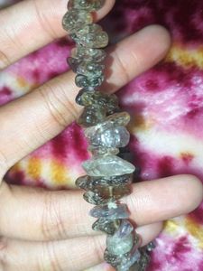 Smoky Quartz Chip Bracelet