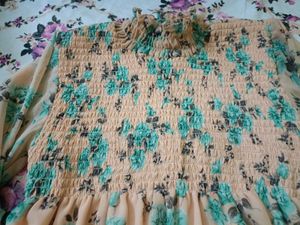 Floral Smocked Blouse