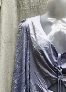 Lilac Cutout Mini Dress