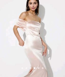 Slit Fishtail Dress