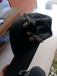 Hip Hop Adjustable Chain Ring Baseball Cap