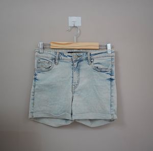 Light Wash Denim Shorts