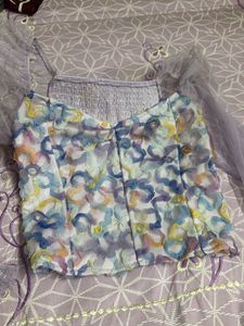 Casual top (light Purple)