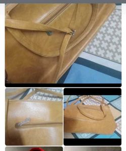 Vintage Leather Hobo Bag