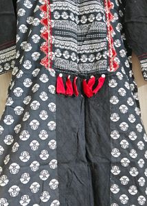 Black Kurta From Pantaloons
