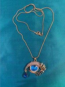 Eye Drop Pendant Necklace