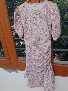 Floral Bodycon Mini Dress