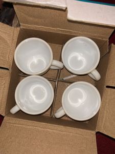 Floral Coffee Mugs (Set of 4)