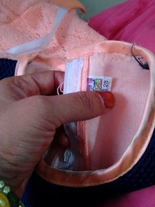 Girl&#39;s Party Pich Color Dress