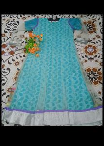 Colorful Ethnic Anaarkali frock