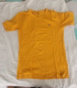 Men Tshirt Yellow