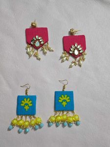 Fabric Earings