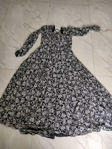 6mtrs Flare Long Frock