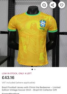 BRAZIL LIMITED EDITION JERSEY 🇧🇷
