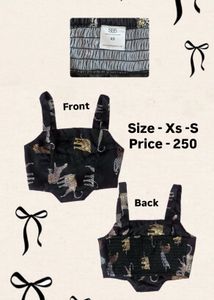 Cute Animal Print Crop Top