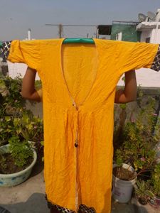 Yellow Ethnic Kurta