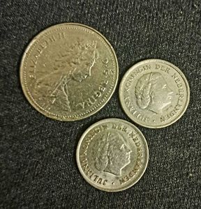 3 Vintage Coins (1960s-1980)