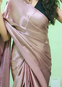Rose gold Colour❤️Party Wear Saree For Women