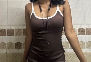 Brown Workout Jumpsuit