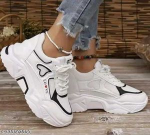 Trendy White Sneakers