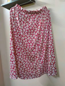 Floral Print Maxi Skirt