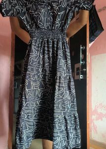 Stylish Printed Dress
