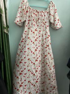 Floral Print Maxi Dress