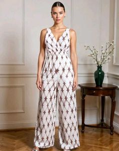 Stylish Printed Jumpsuit