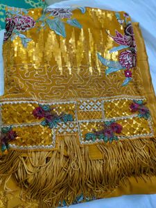 Gold Embroidered Salwar Kameez