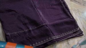 Elegant too tone Purple Saree