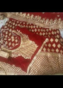 Embroidered Maroon Velvet Suit