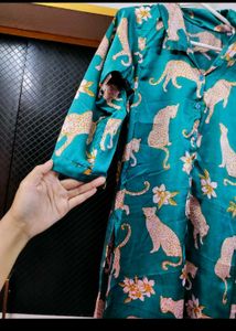 New 3 Pcs Silk Shirt