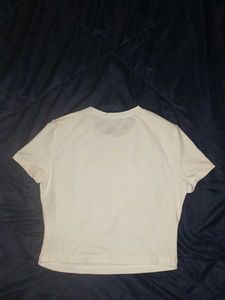 Graphic Print White T-Shirt