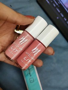 Nail File And Peach Nail Paint Combo